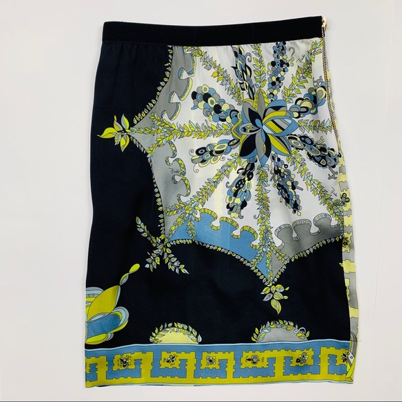 Emilio Pucci Dresses & Skirts - Emilio Pucci Silk Floral Print Skirt